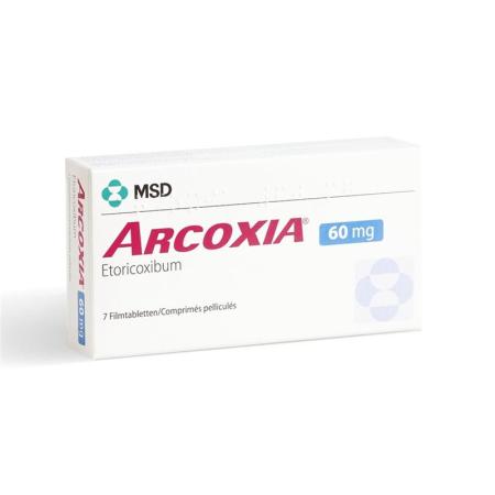 Arcoxia Filmtablet 60 mg 7 pcs - PrimeCare Global